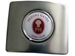 Devanet full colour logod  Pryors Hayes belt buckle